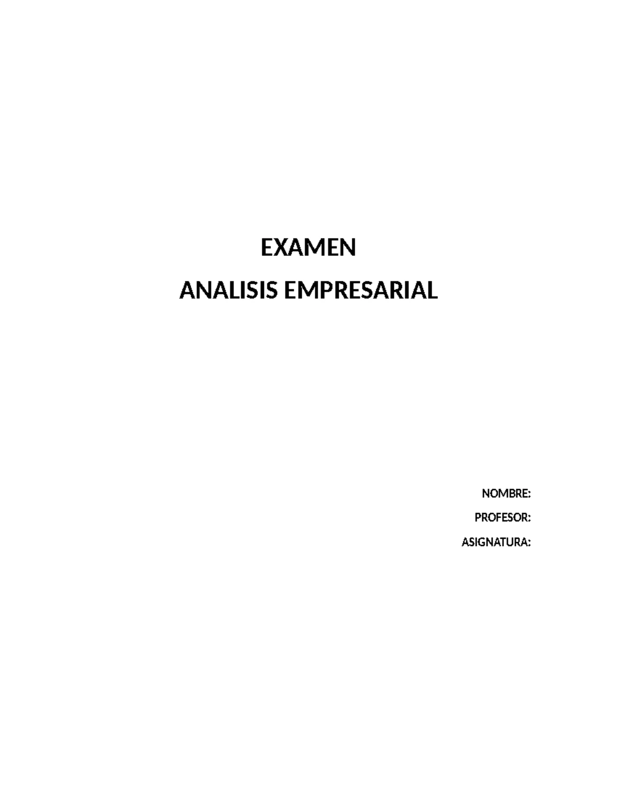 Semana 5: Taller de Análisis Financiero y Evaluación II - Balance y ...