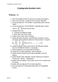 Cryptography & Network Security - BCS703 - VTU - Studocu