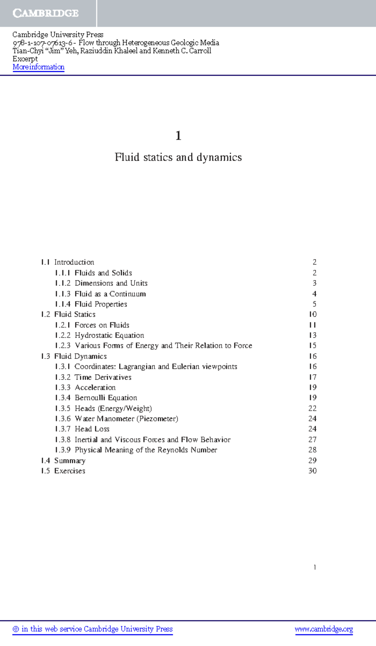 GET 214 Fluid Mechanics: Key Concepts and Questions - Studocu