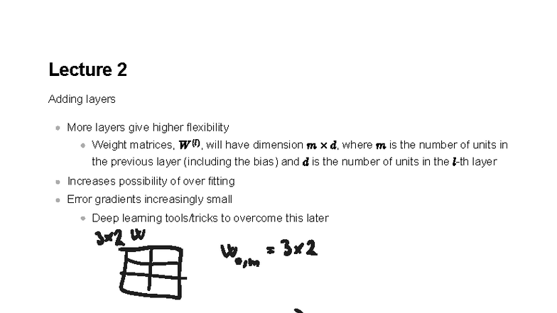 Lecture 2: Adding Layers and Activation Functions in Deep Learning ...