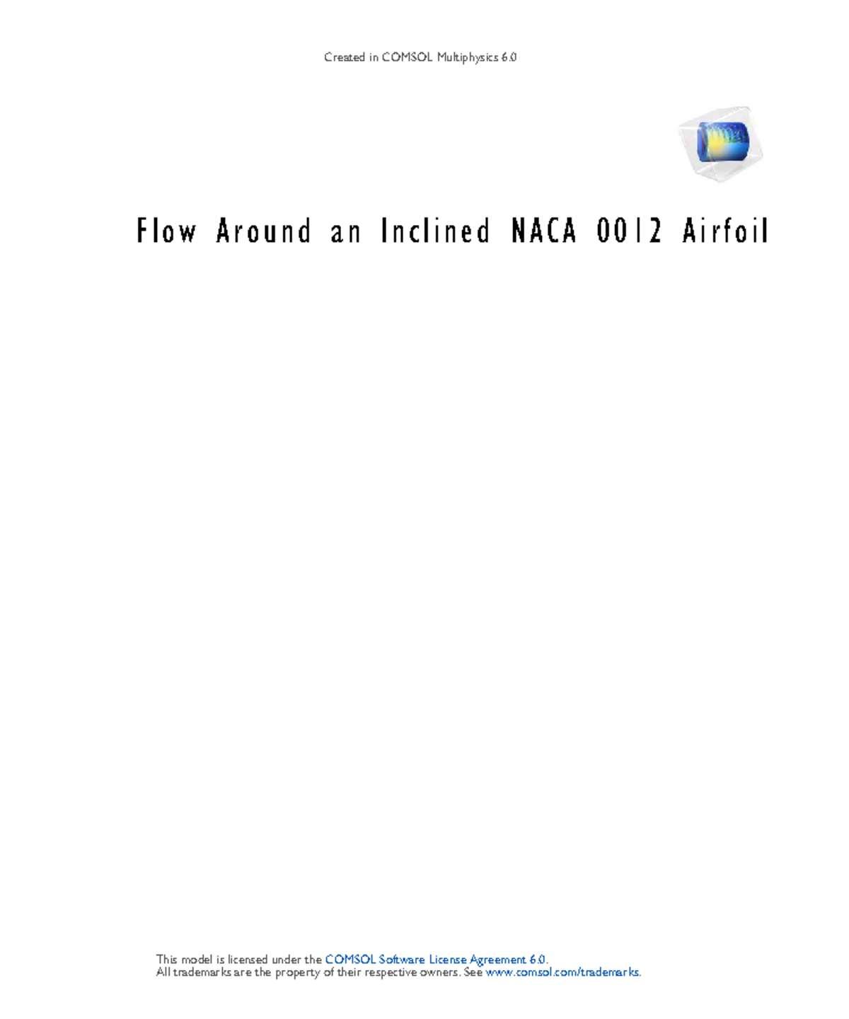 CFD 1: Flow Simulation Around an Inclined NACA 0012 Airfoil - Studocu
