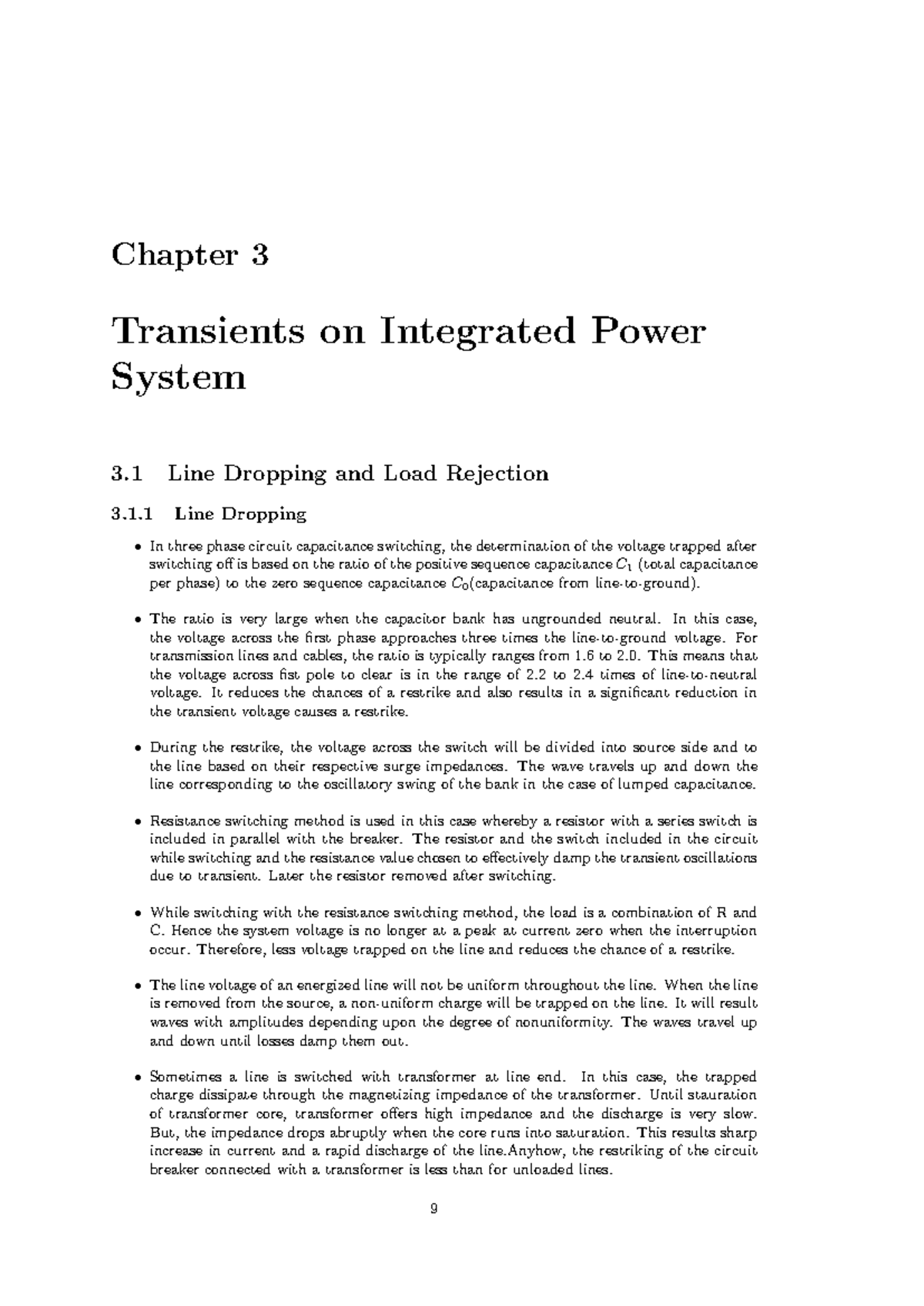 PST Unit V - course materials - Chapter 3 Transients on Integrated ...