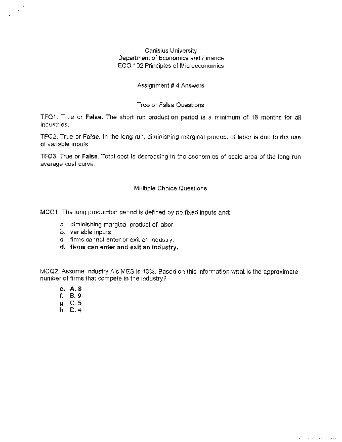 Final Exam Review Notes for Course Code ABCD101: Key Concepts and ...