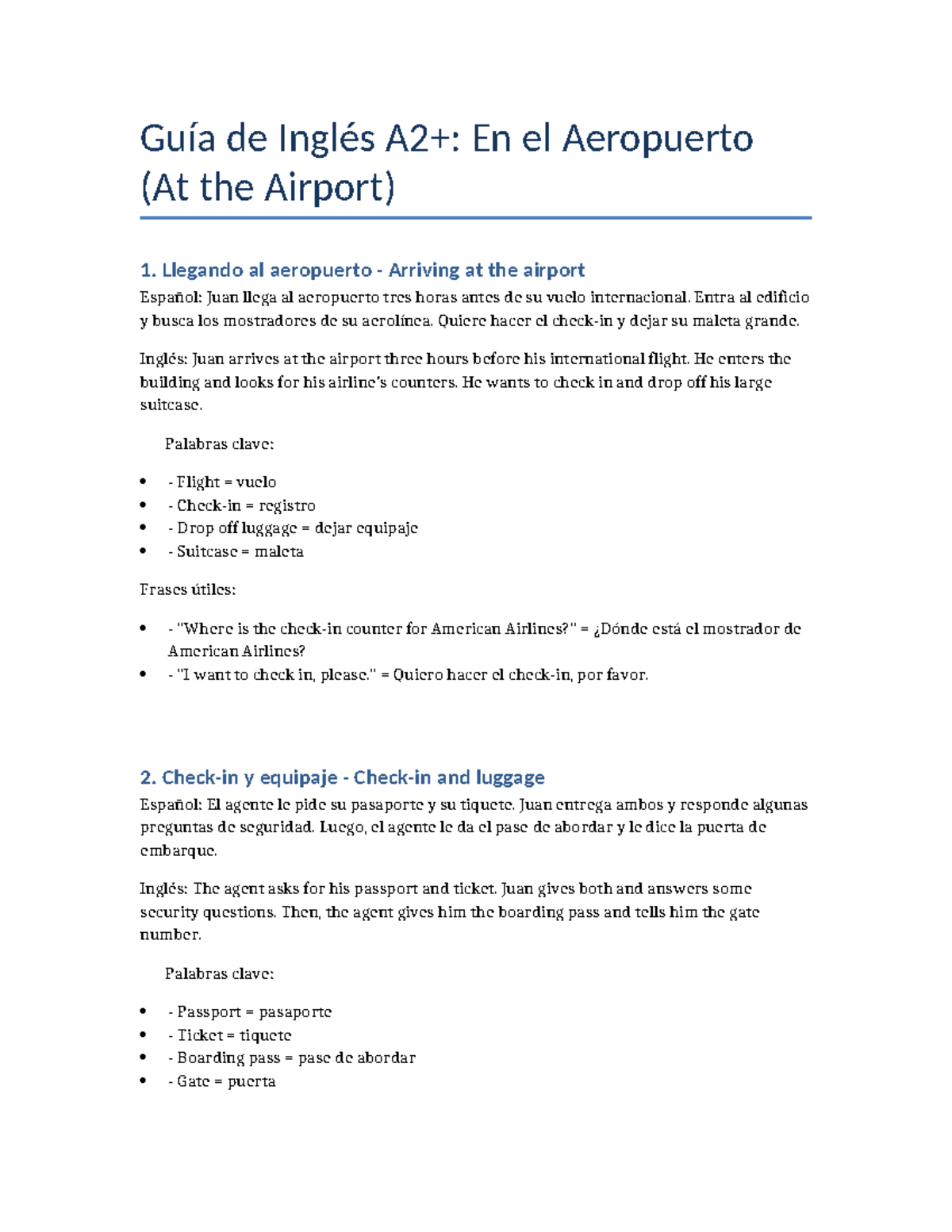 gu-a-de-ingl-s-a2-vocabulario-y-frases-en-el-aeropuerto-studocu