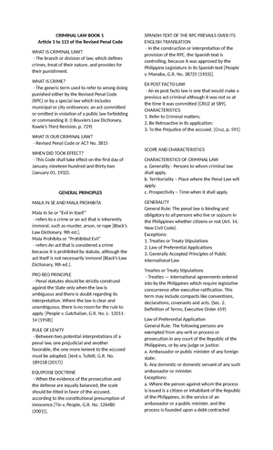 Criminology-3 - Lecture notes 3 - Criminal law - Studocu
