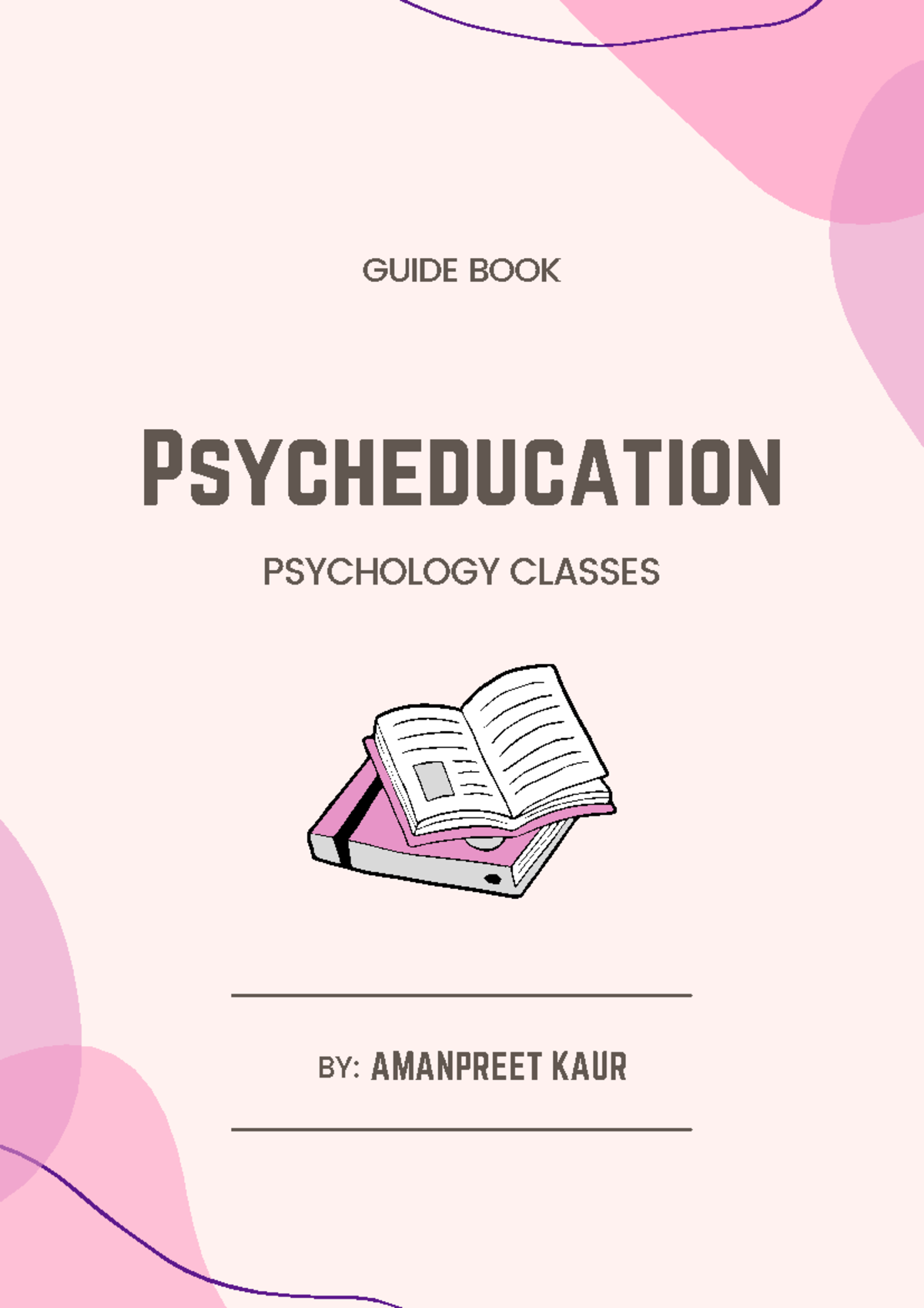GUIDE BOOK PSYCHOLOGY PSY-101 CHAPTER 1: VARIATIONS IN PSYCHOLOGICAL ...