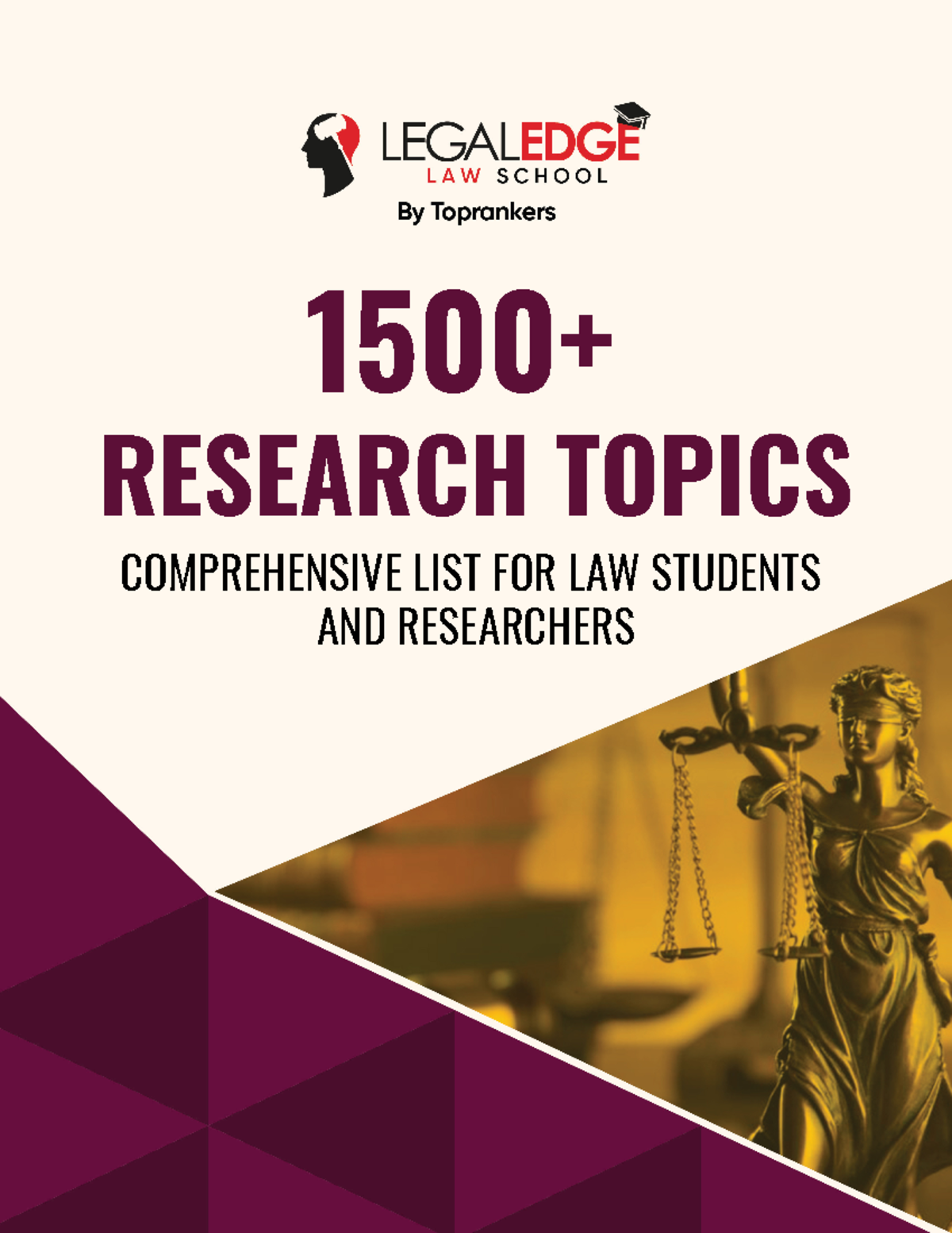 Comprehensive Research Topics for Law Students: 1500+ Ideas - Studocu