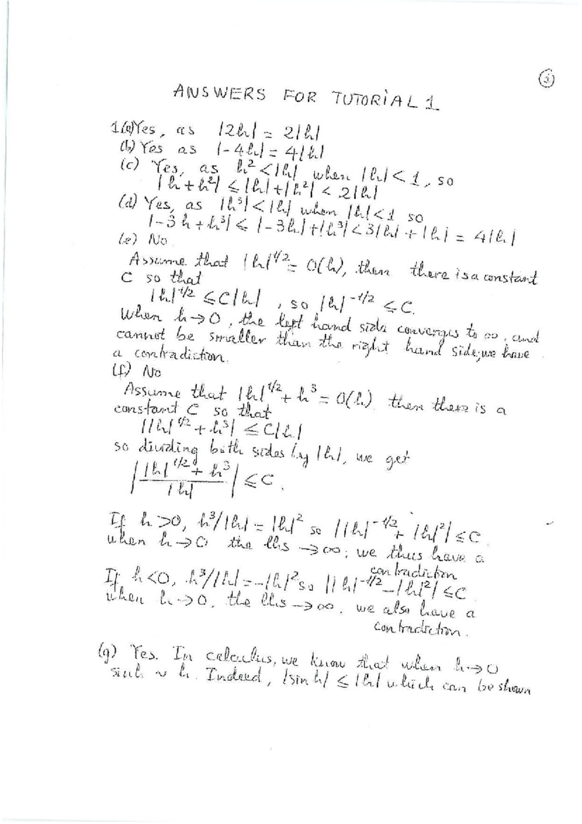 Solutions for Tutorial 4 (Course Code: 24 214) - Studocu