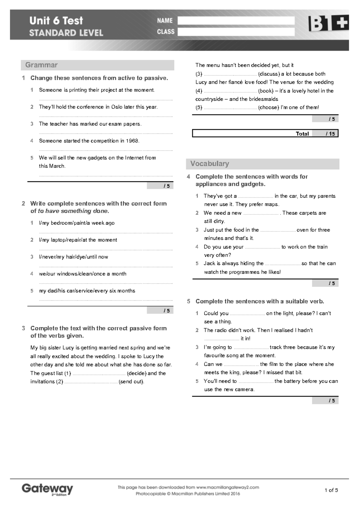 Inversion and Emphasis in English: Grammar Bank 4A Notes - Studocu
