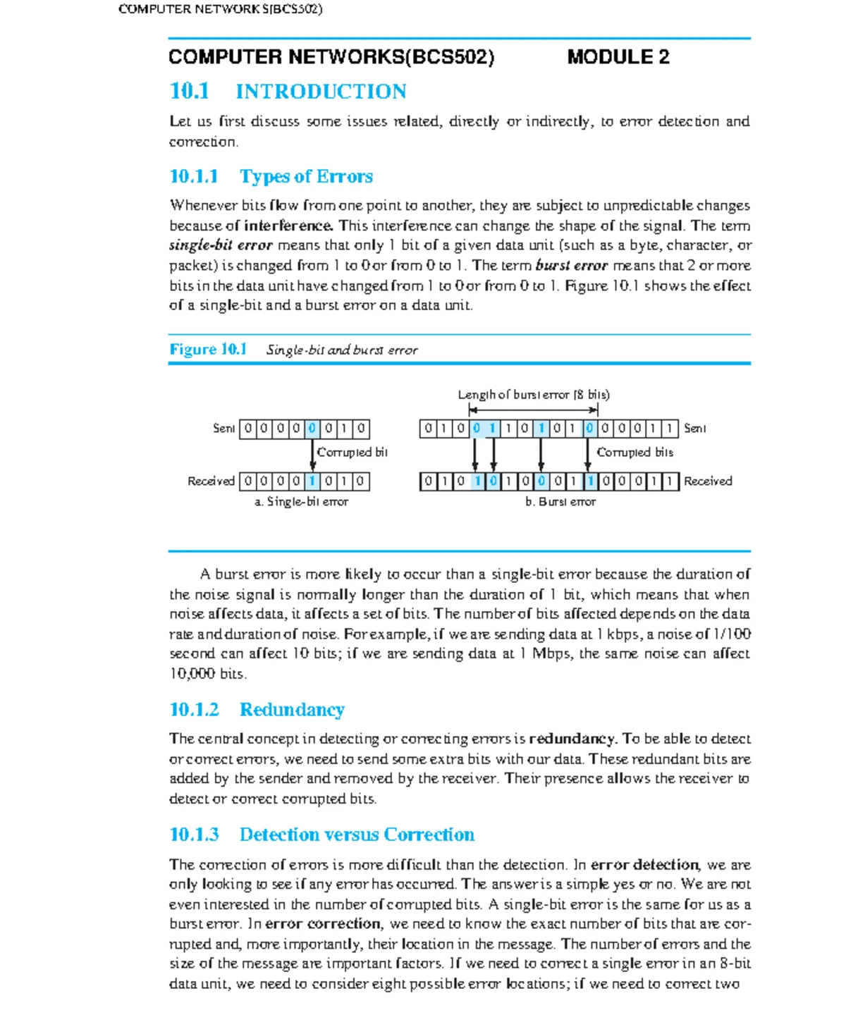 **BCS 502 - Computer Networks Module 1: Data Communications Overview ...