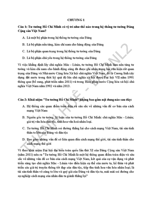 [Solved] Vn dng T tng HCM v nguyn tc phng thc i on kt ton dn tc trong ...