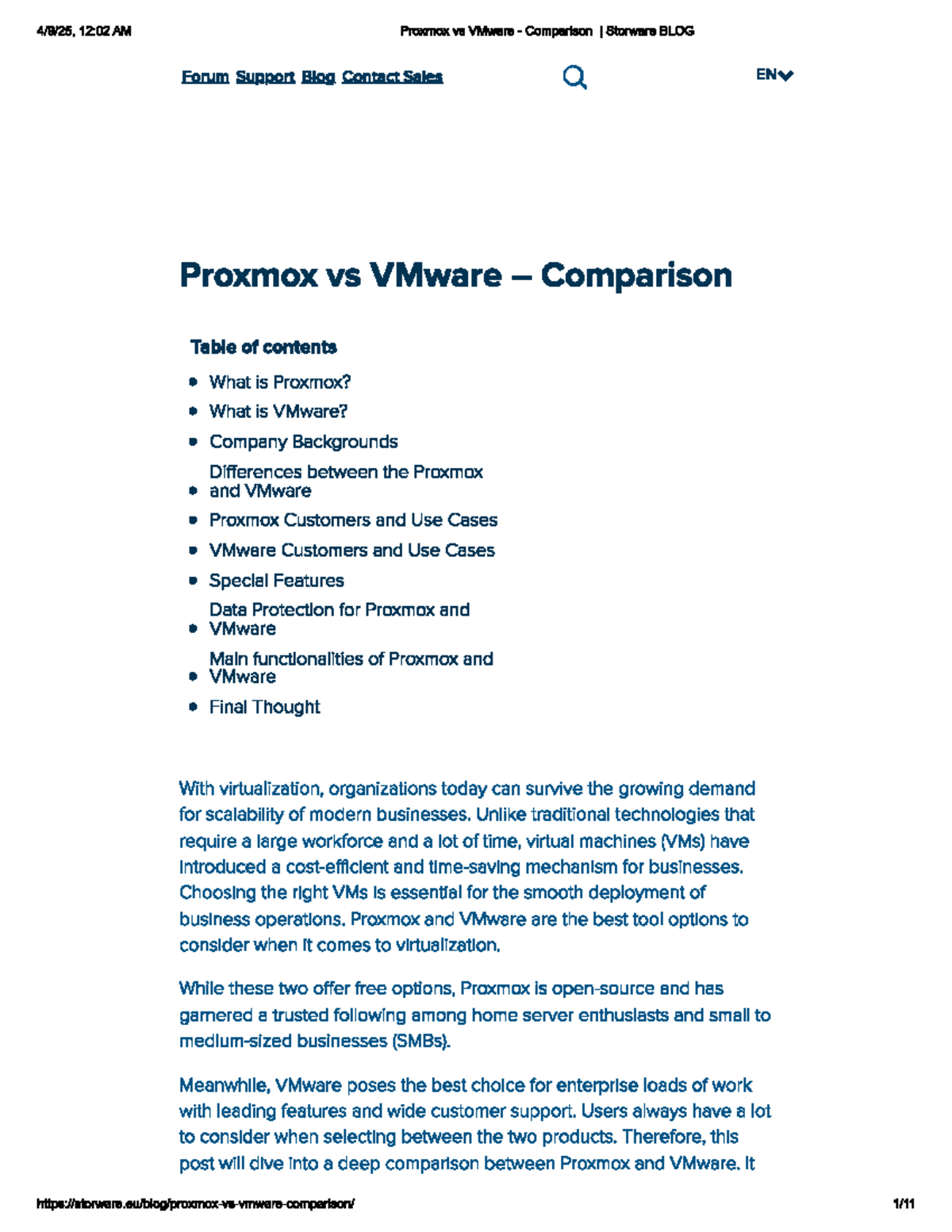 Promox vs VMware - computer notes - 12:02 AM Proxmox vs VMware ...