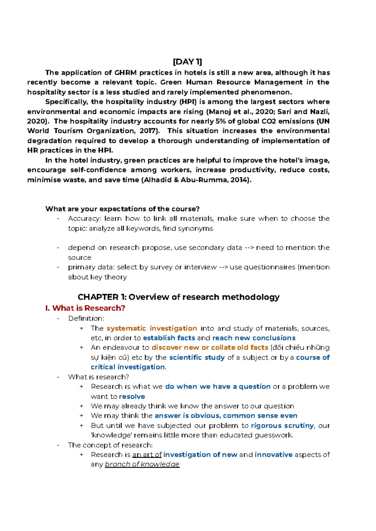 PPNC - Green Human Resource Management: Research Methodology Insights ...