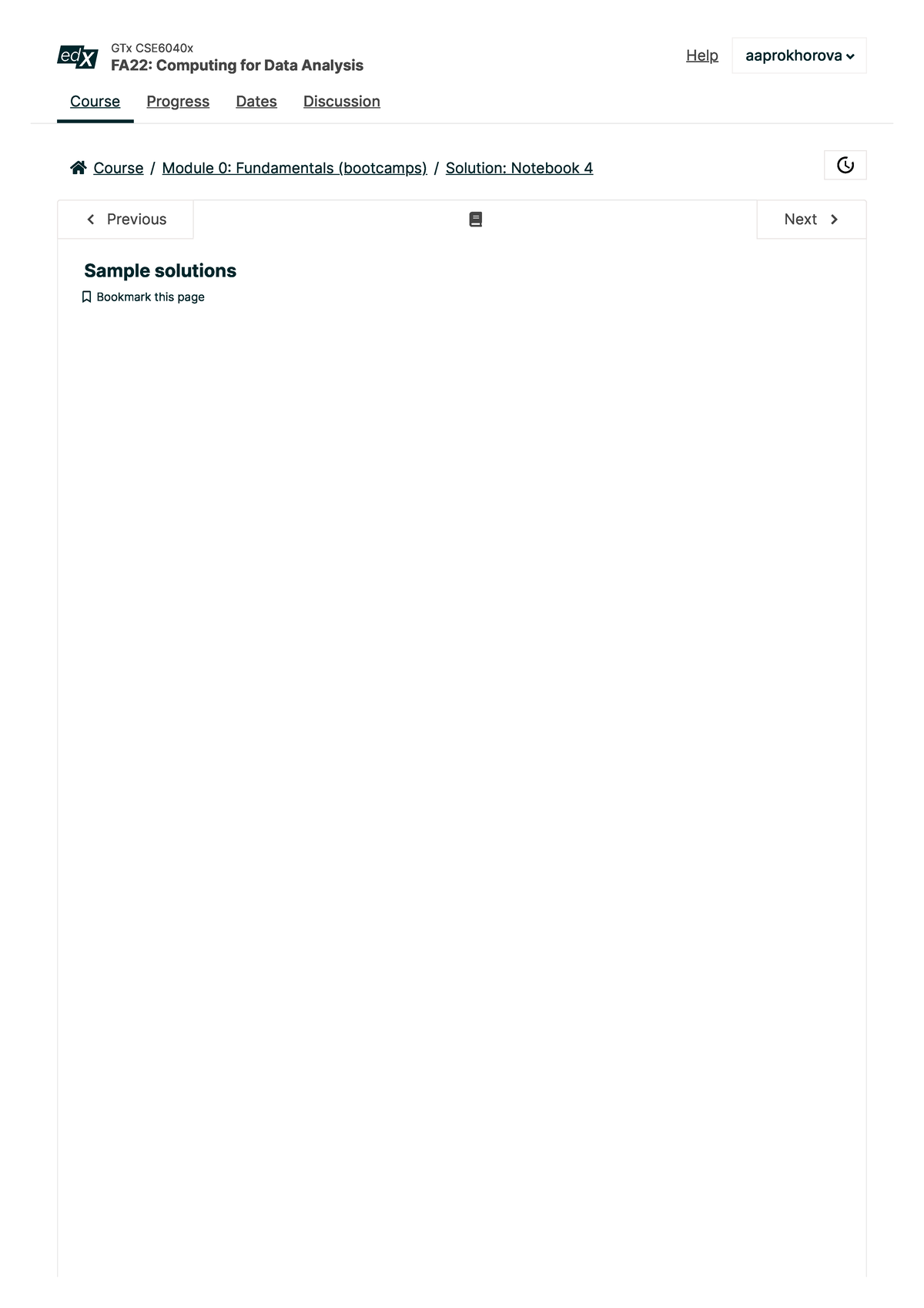 GTxCSE6040x FA22 - Solutions for Nb4 Notebook 4 - Studocu