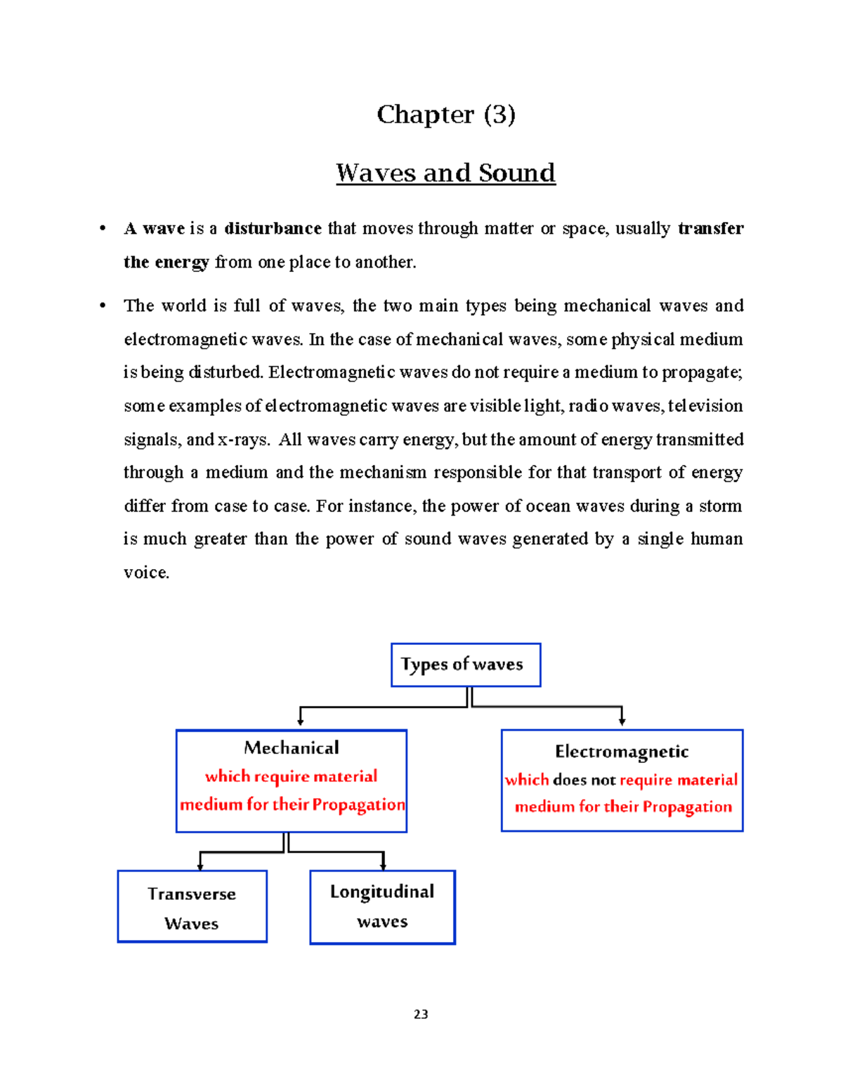 Waves and Sound - PHYS 101 Nursing Lecture Notes and Overview - Studocu