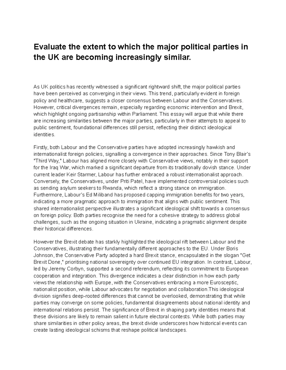 UK Political Participation Crisis: Analyzing Trends and Impacts - Studocu
