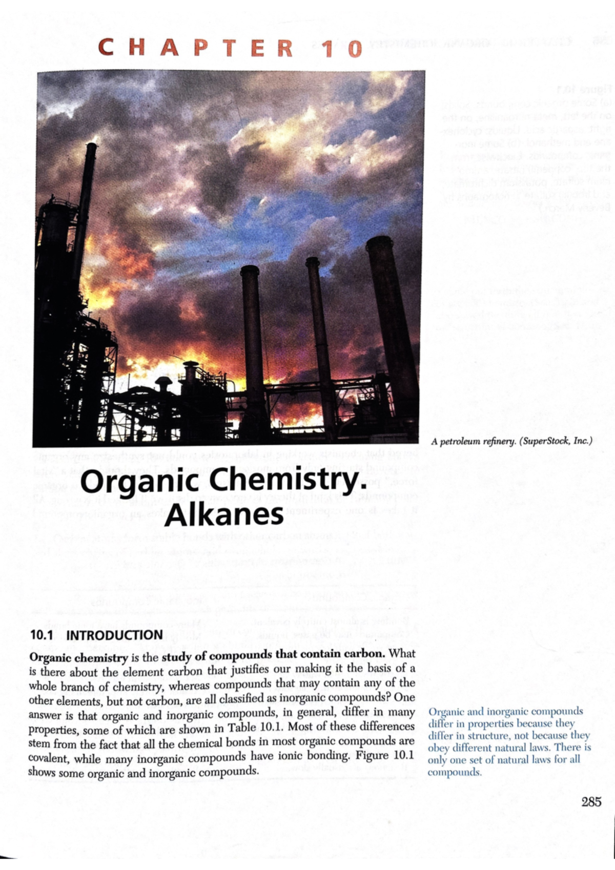 Intro to Organic Chem from Bettelheim & March (ch 10) - CHAPTER 10 A ...