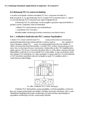 PLC szabvány szerinti funkciói és hardver felépítése - 2. Ismertesse a ...