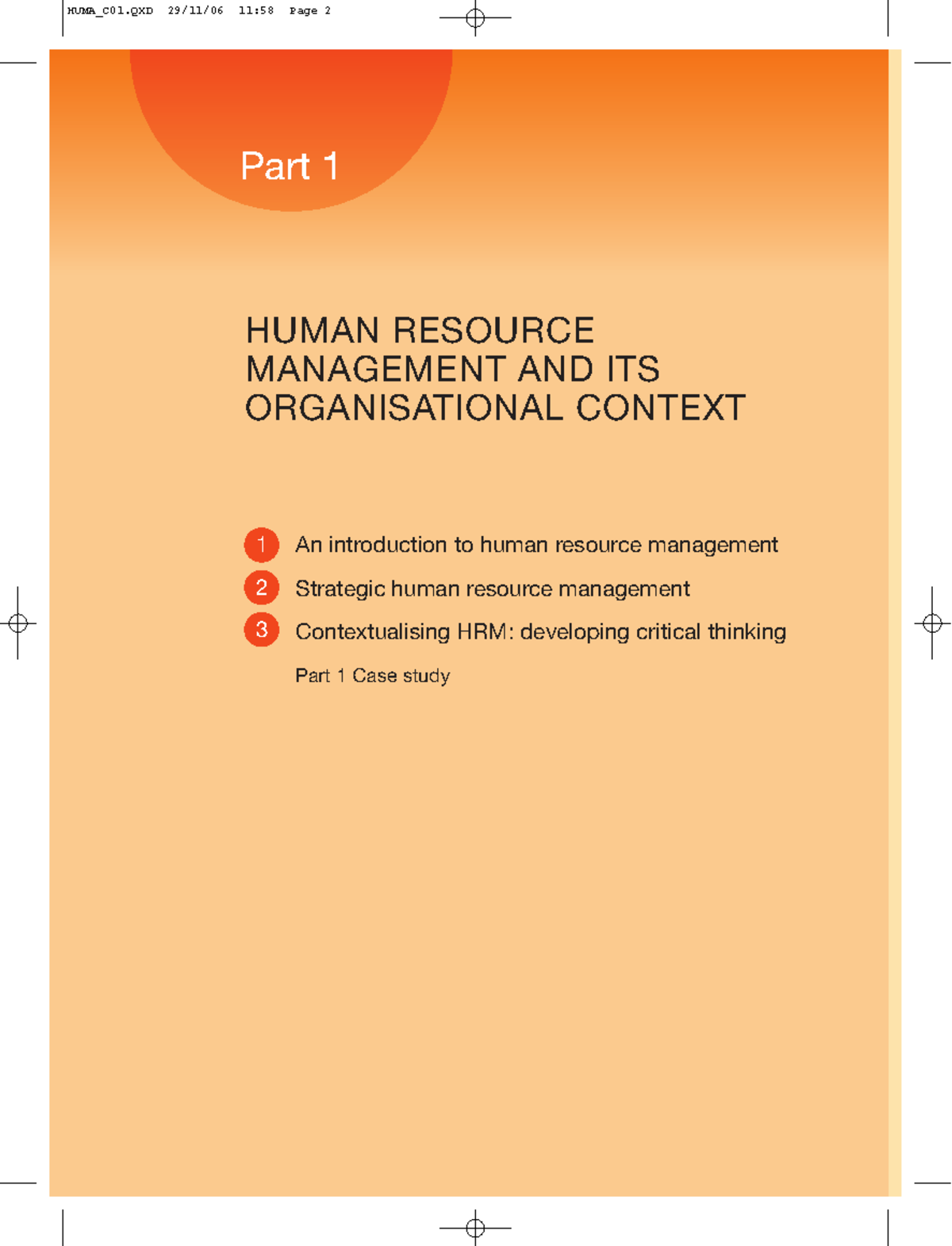 HUMA_C01: Introduction to Human Resource Management Concepts - Studocu