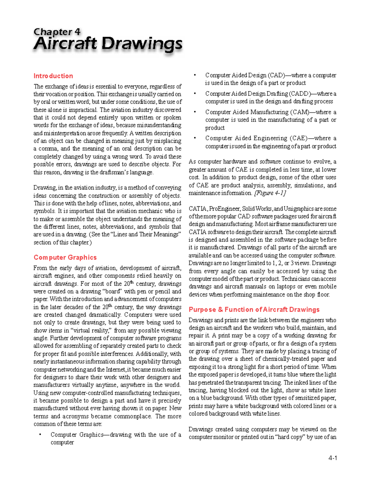 Aircraft Drawings Insight: AMTG Handbook 124-149 Chapter Analysis - Studocu