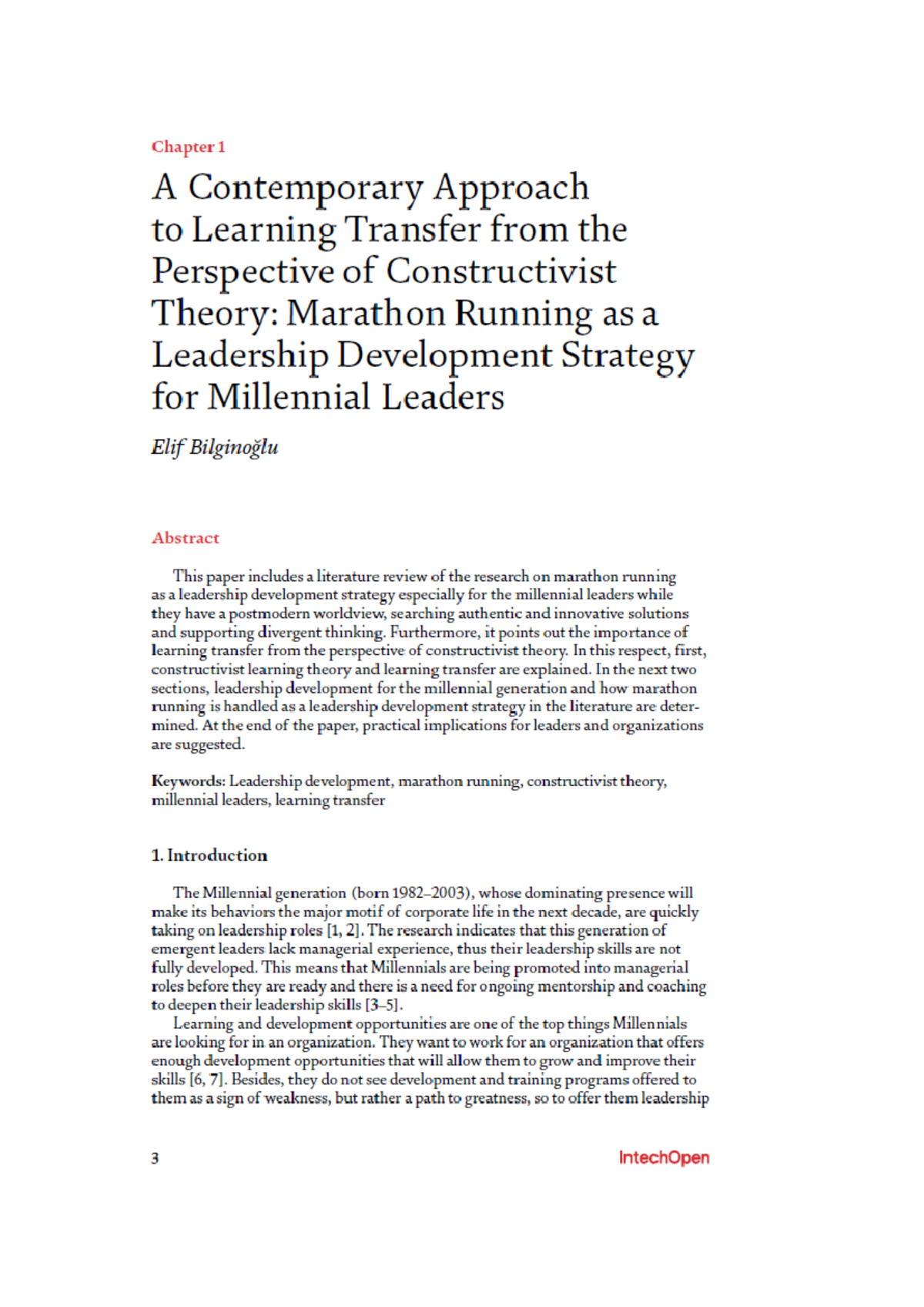 Leadership development through marathon running: A constructivist ...
