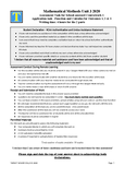 Mathematical Methods - Grade: 10 - Secondary School - Studocu