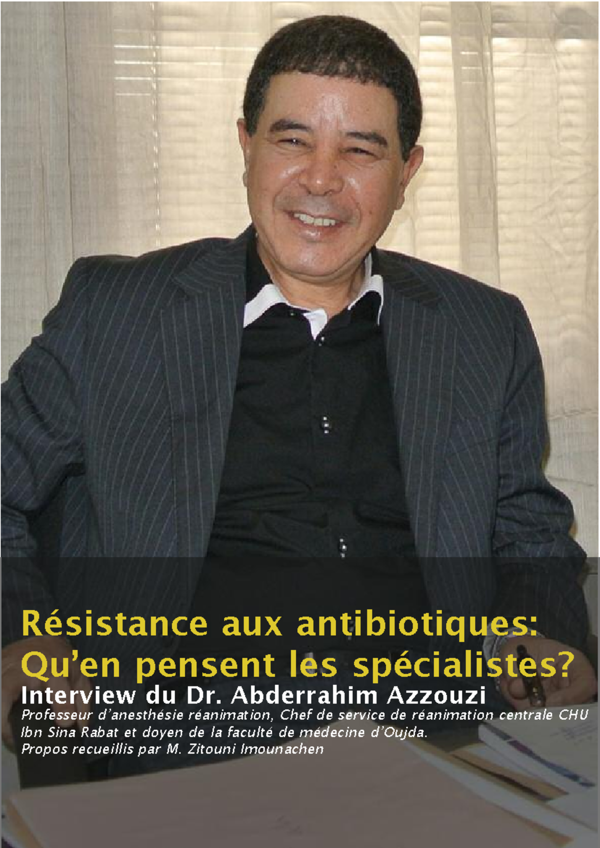 Pr-abderrahim-azzouzi-infosante mars 2014 - Résistance aux ...