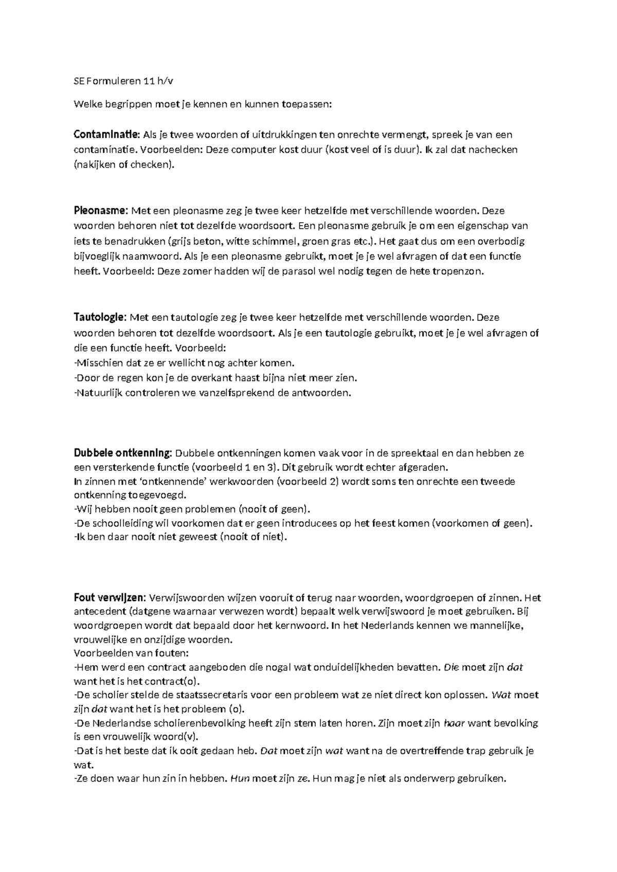 Biologie Verslag SE1: Structuur en Functies van Bladeren - Studeersnel