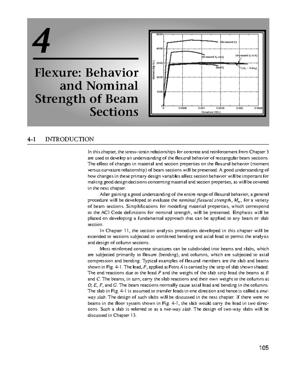 Flexural Behavior and Nominal Strength of Beam Sections in Reinforced ...