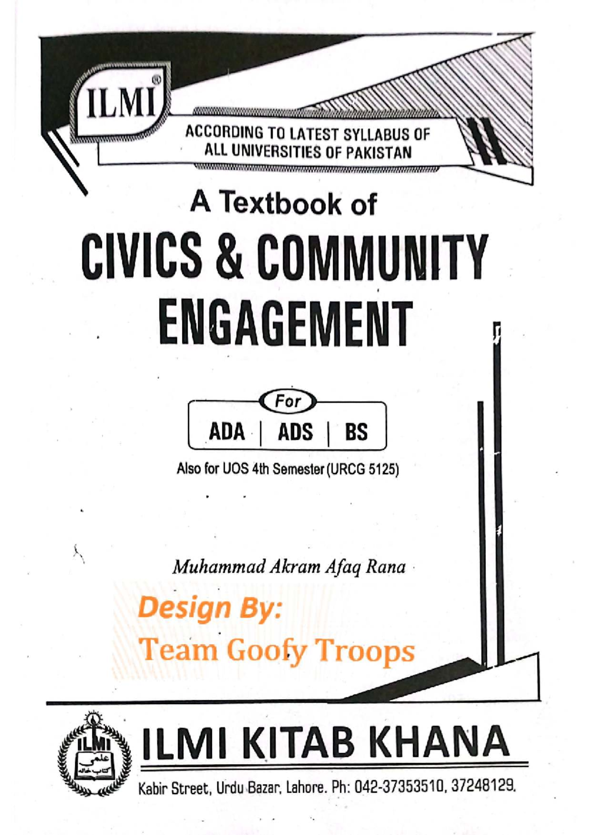 Civic Engagement and Community Awareness: A Comprehensive Guide (URCG 5125) - Document Preview