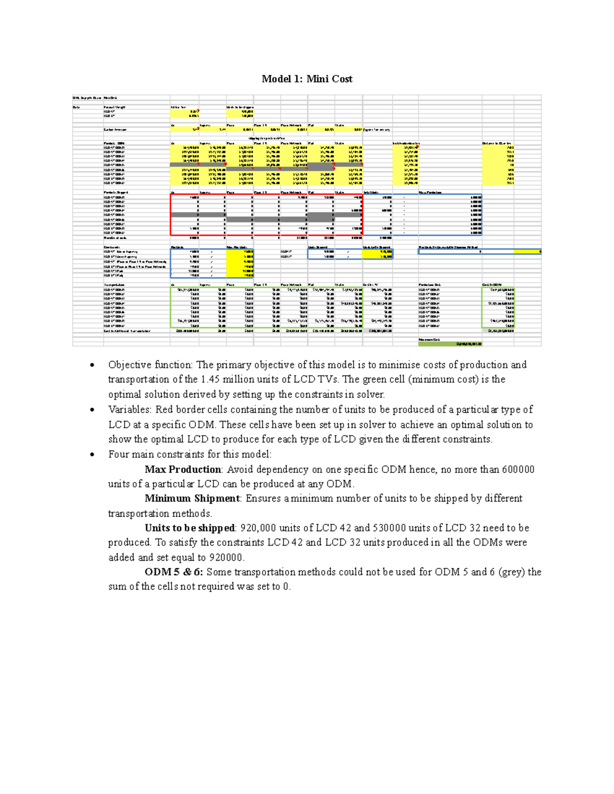 DHL Supply Chain Case Study - Cost Minimization and CO2 Analysis - Studocu