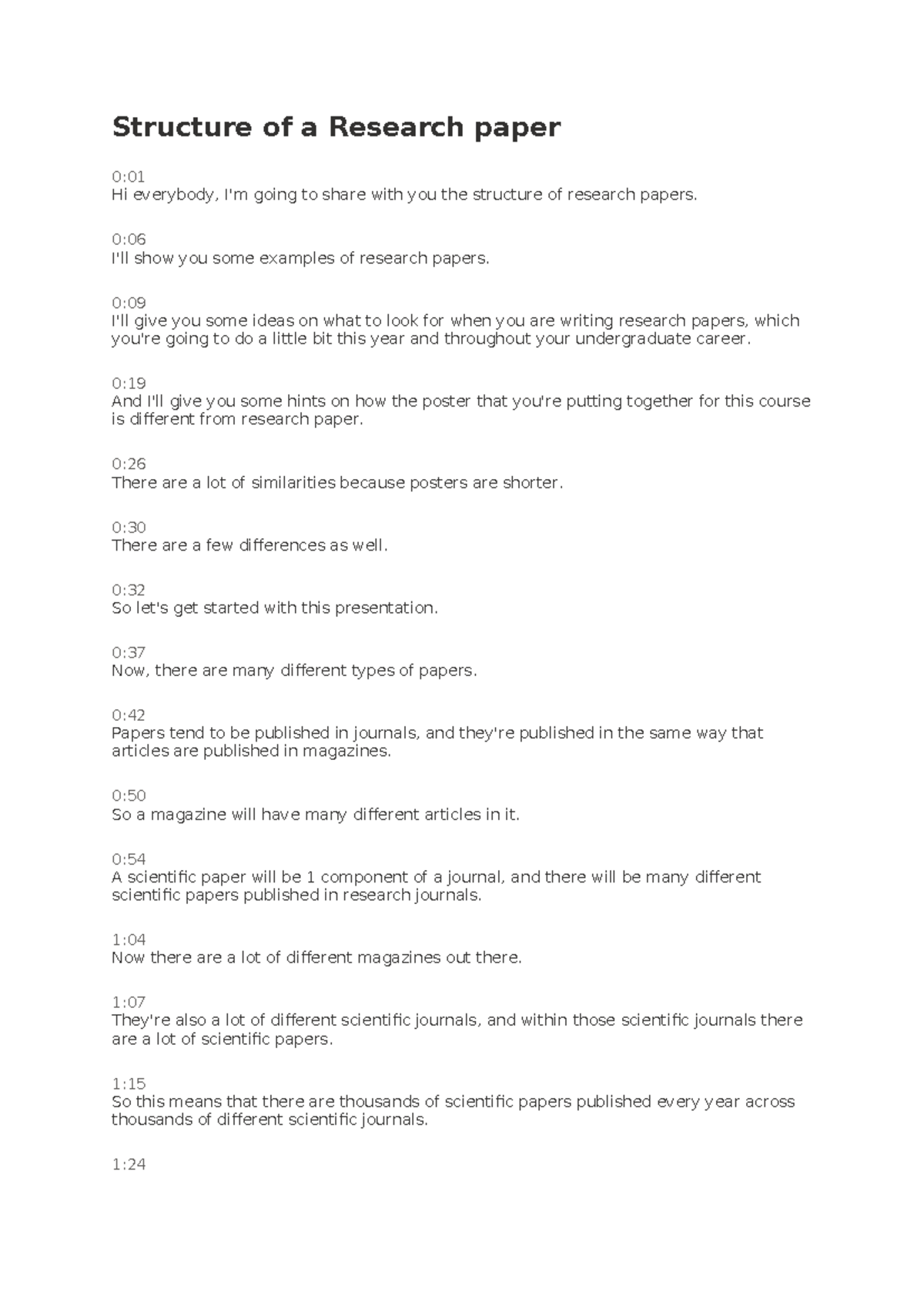 Structure of a Research paper-en-US - Structure of a Research paper 0 ...