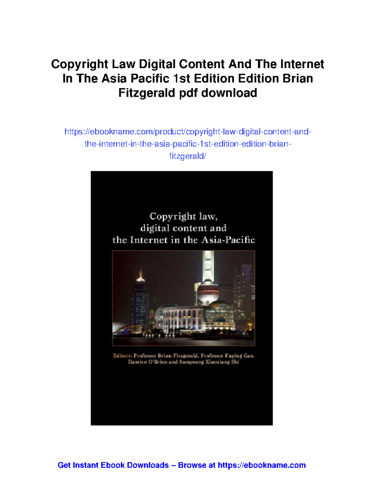 Copyright Law and Digital Content in the Asia Pacific - 1st Edition ...