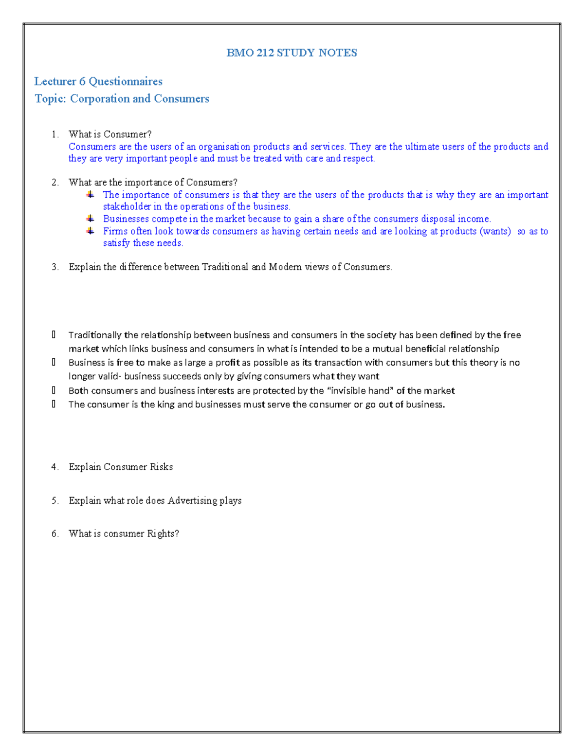 BMO 212 Whistleblowing and Professional Ethics Study Notes - BMO 212 ...