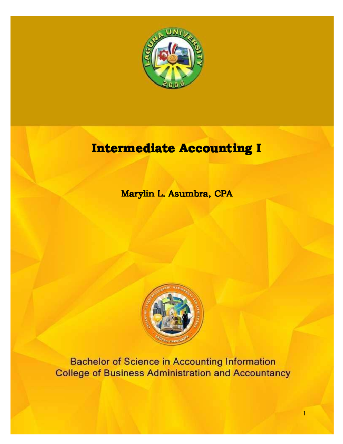 Midterm Exam Notes for Intermediate Accounting I (ACTG 3) - Studocu