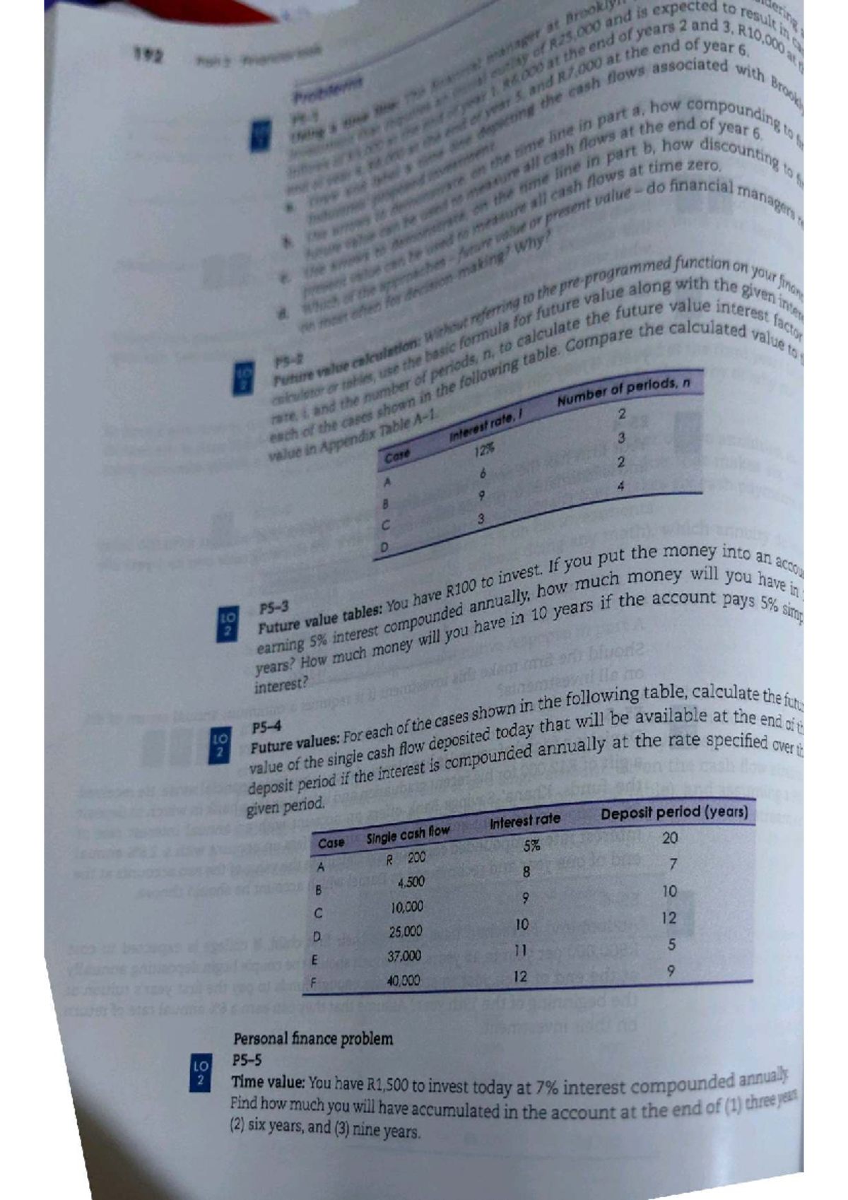 Homework - Questions on Time Value of Money (FIN 101) - Studocu