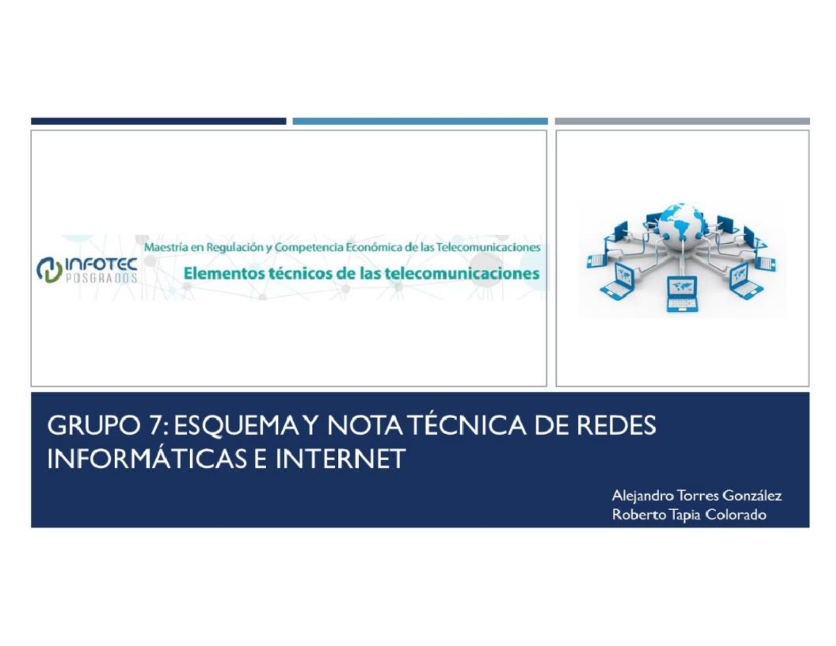 ACT3 Redes Informáticas e Internet - ELEMENTOS TÉCNICOS DE LAS ...