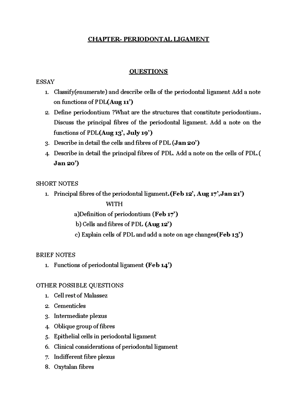 GFR Overview: Essential Notes for 1st Year BDS & MBBS Students - Studocu