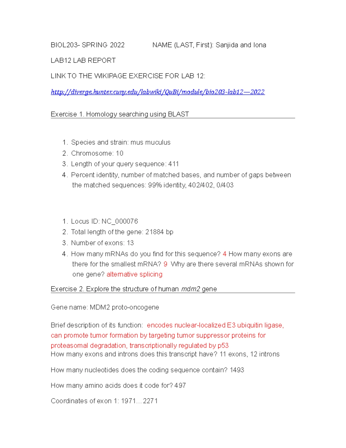 Report-I-template-Spring-2025 2 - Lab Report I (Biol 203, Spring 2025 ...
