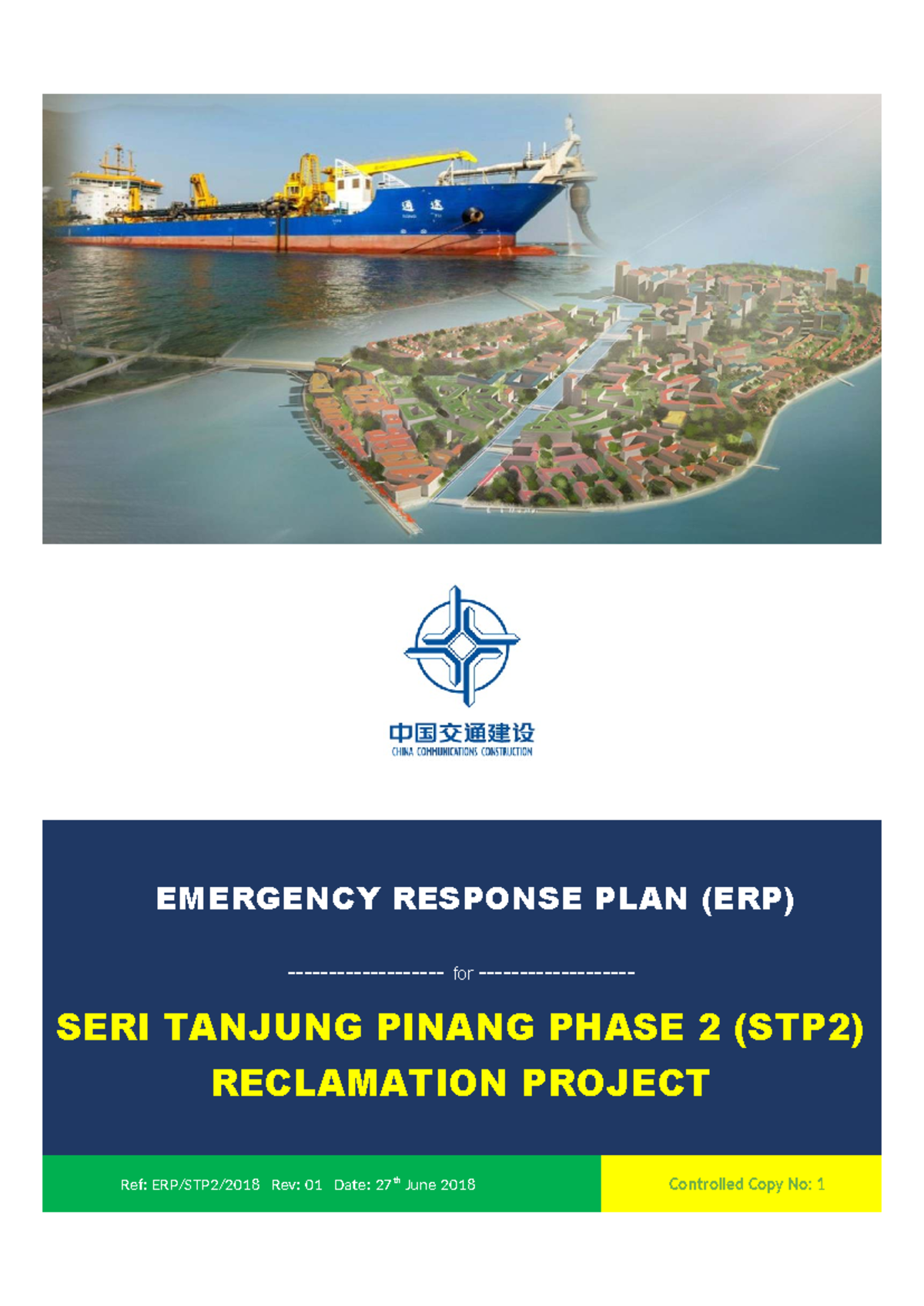 Emergency Response Plan (ERP) for STP2 Reclamation Project - Studocu