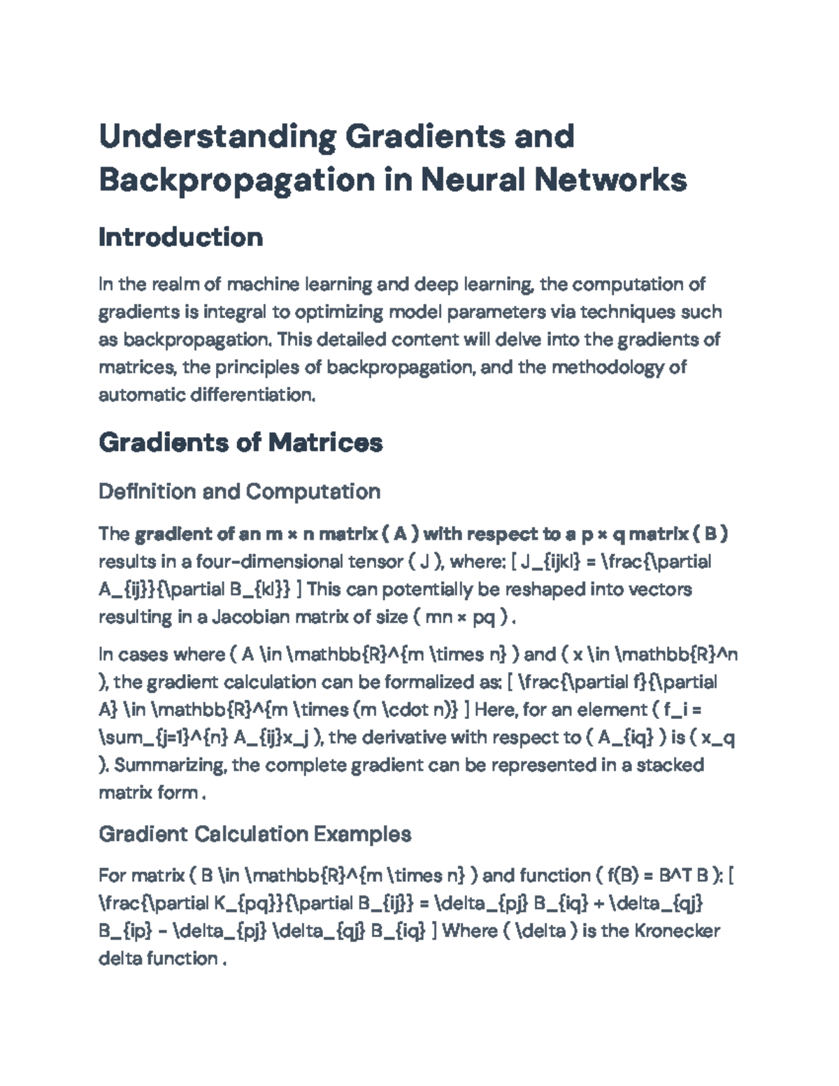 Understanding Gradients and Backpropagation in Neural Networks ...