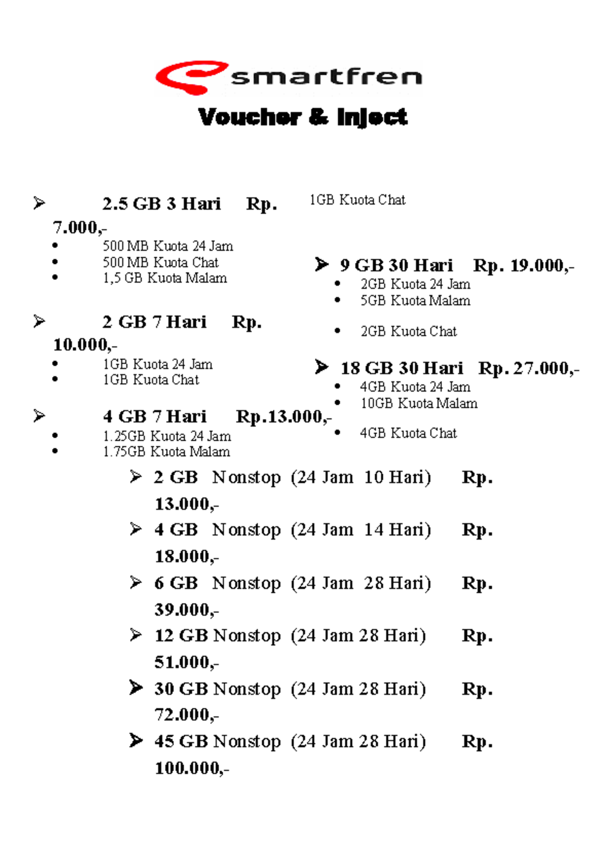 Voucher Smartfre Pricing Details - MATH 002 - Studocu