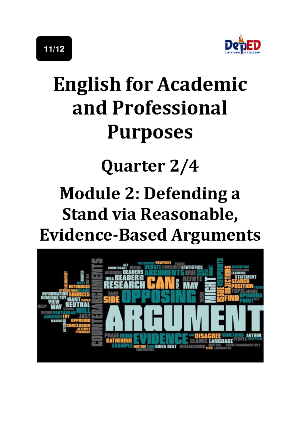EAPP Q2 Module 2 Ernst Vanessa L 1 - English for Academic and ...