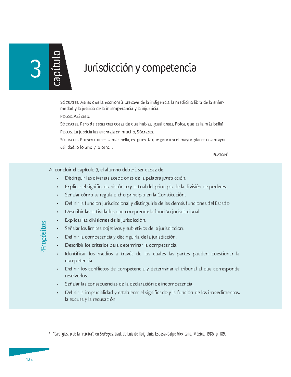 Capítulo 3: Jurisdicción y Competencia en el Derecho Procesal - Studocu