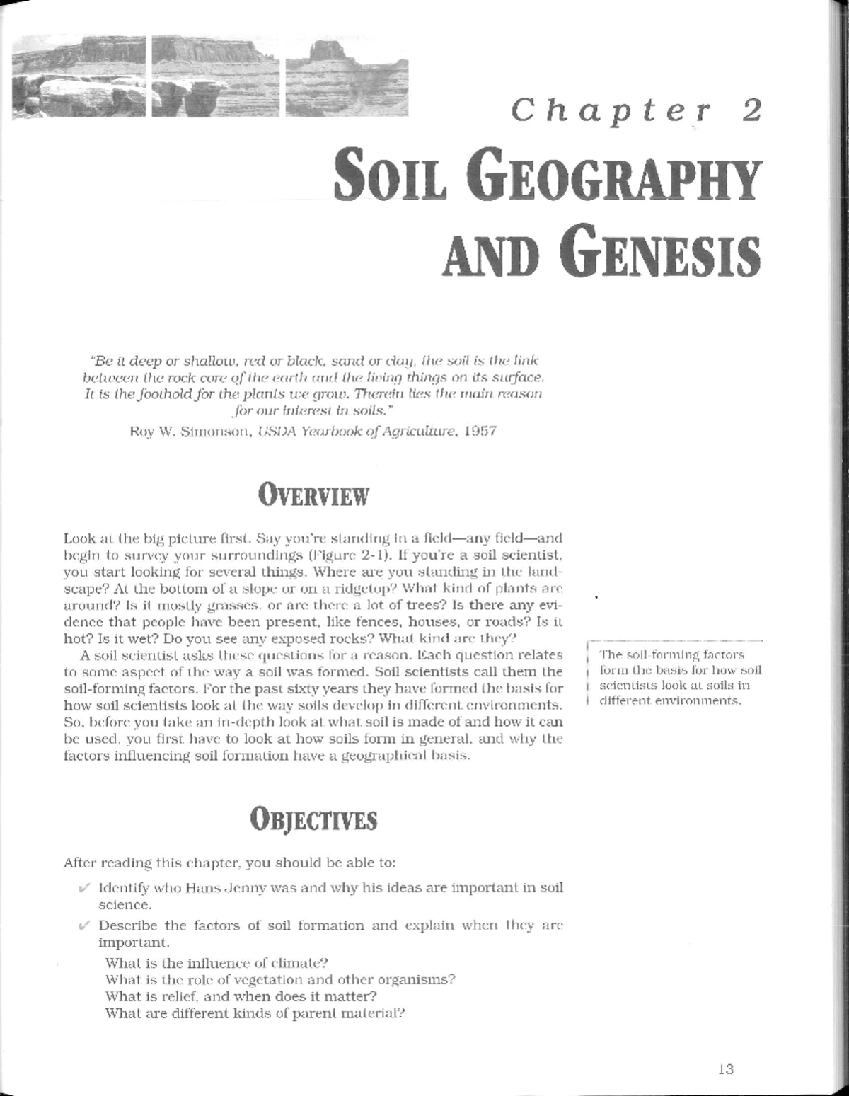 Soil Geography and Genesis: Climate Interactions and Human Impact ...