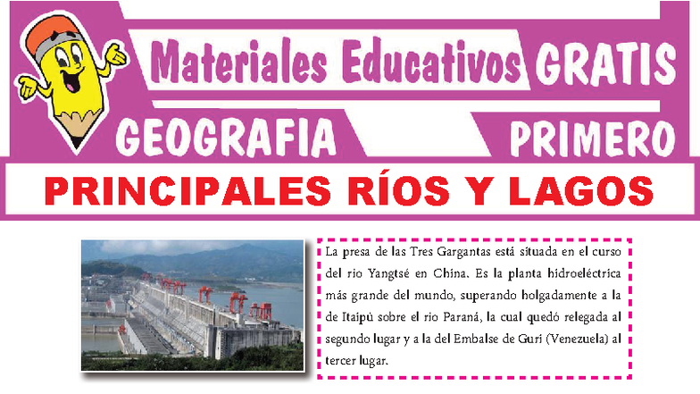 Principales Ríos y Lagos para 1er Grado de Secundaria - Studocu