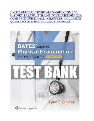 wolters klower bates guide to physical test 2017 Bates' 12th Edition Exam Bank: Chapters 1-20 A+ Answers cjc-1295 ipamorelin reviews cjc meta-ingredient-split_Luffa Oatmeal Milk & Honey Size:100 mcg/ml - 1 box (10amp. x 1ml) -discount code N/A