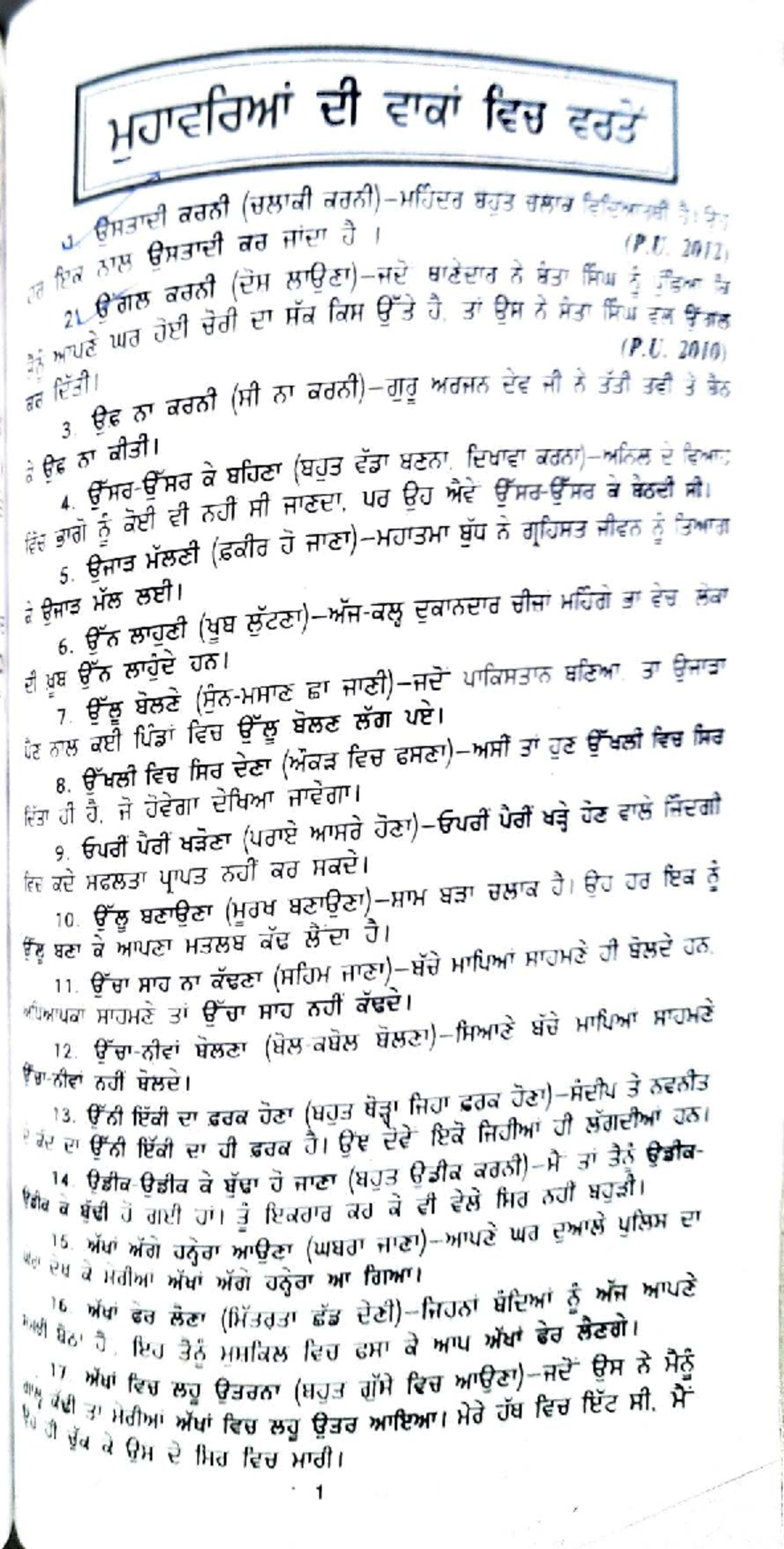 MBD Mohavare Study Notes (B.A. P.U) - Studocu