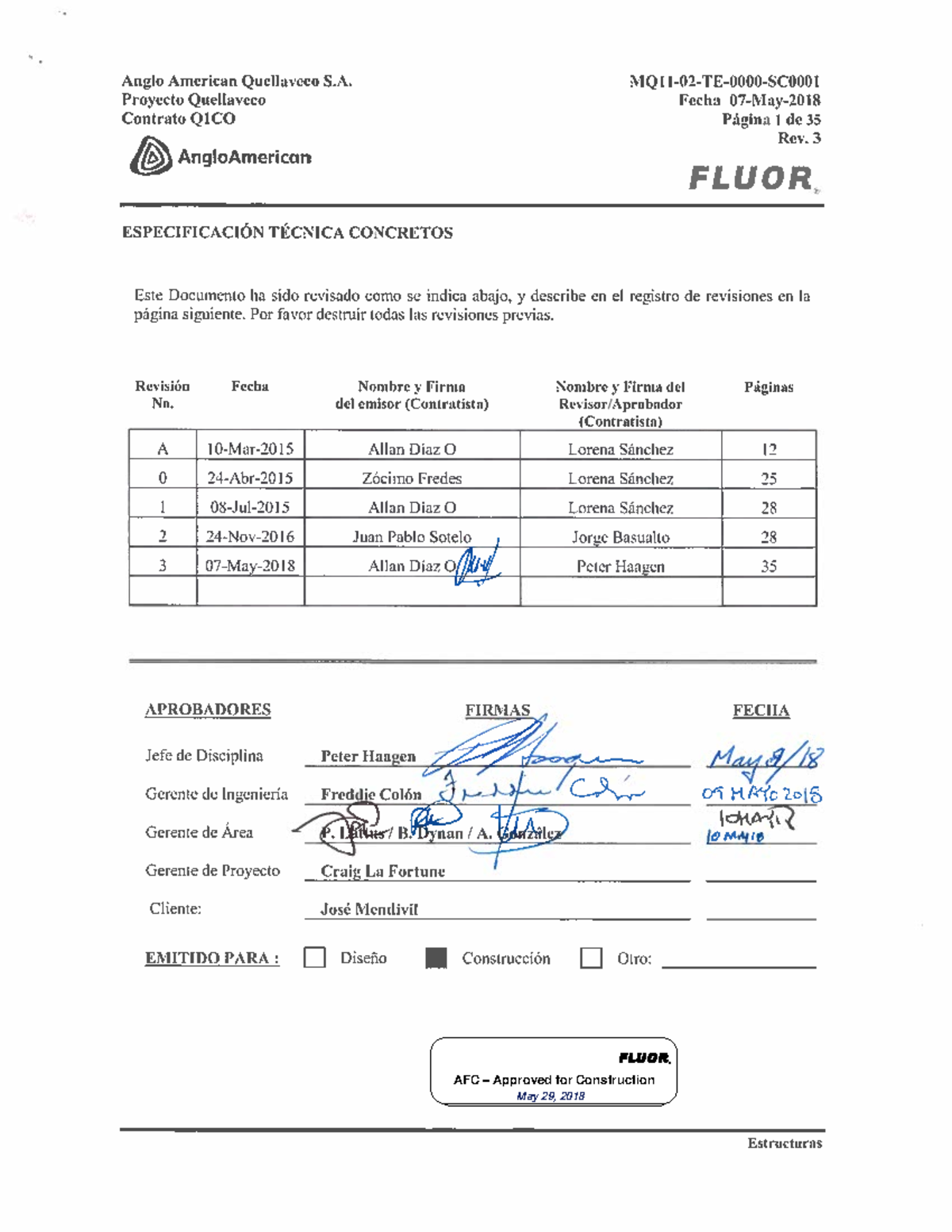 MQ11-02-TE-0000-SC0001 Especificación Técnica de Concretos - Rev. 3 ...