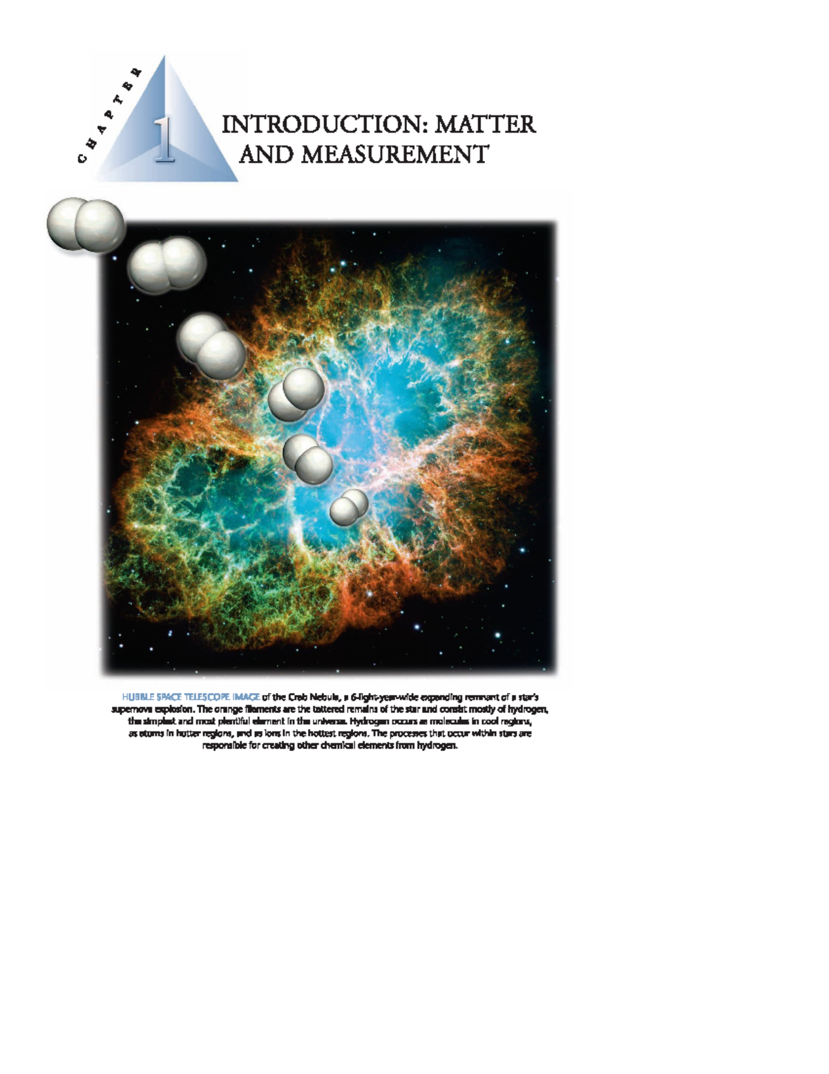Chapter 1 Introduction Matter & Measurement - INTRODUCTION: MATTER AND ...